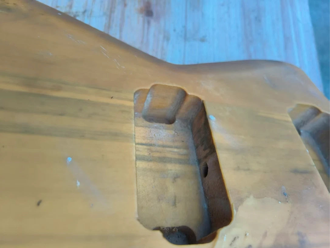 Custom Shaped HH Electric Guitar DIY Project Body