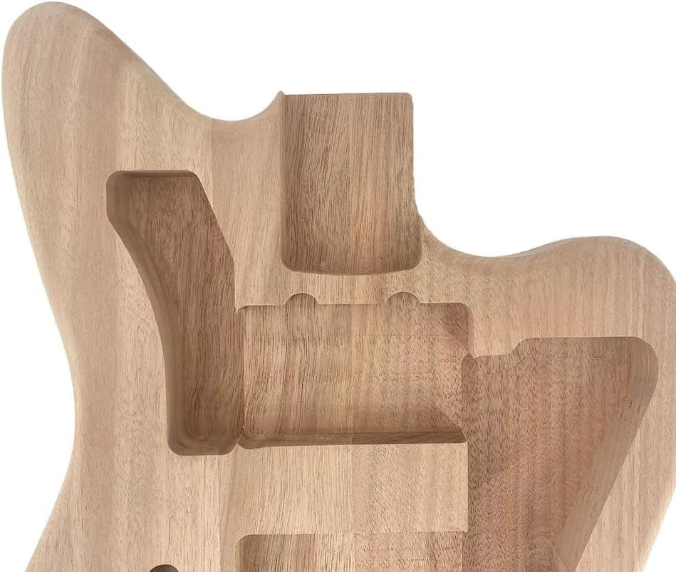 Unfinished Mahogany Wood Guitar Body Fit Jazzmaster