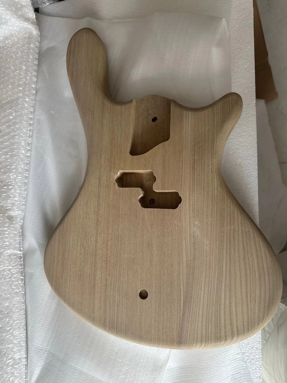 Ash Wood 4 String Electric Bass Body