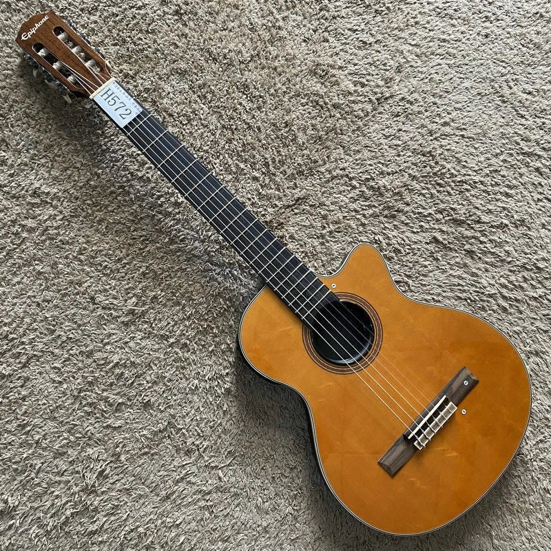 Epiphone 40 Inch Electric Classical Guitar, Spruce Top Body, Mahogany Neck