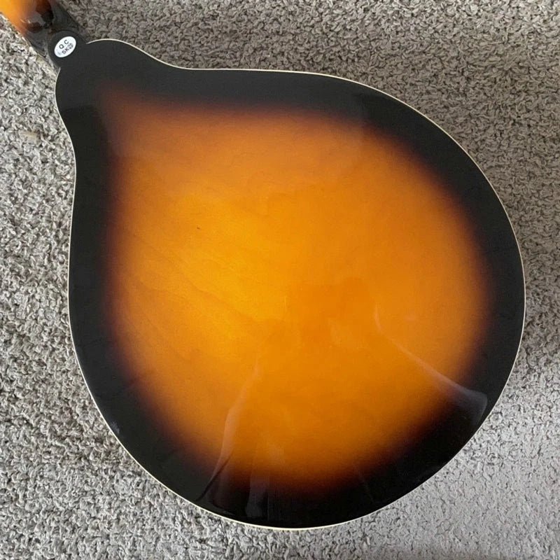Tobacco Burst 8 String Mandolin, Spruce Top Body, Mahogany Neck, 20 Frets
