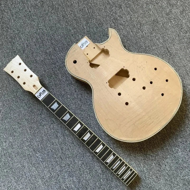Tiger Maple Top Guitar Basswood Body with Maple Neck