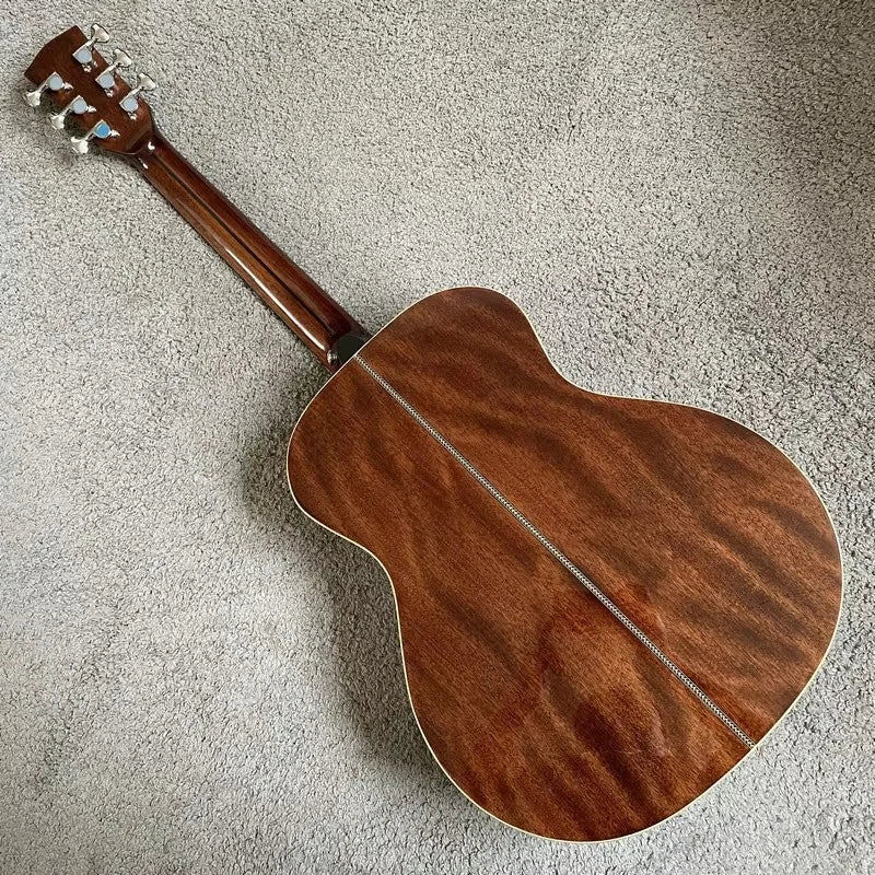 36-Inch All-Solid Spruce &amp; Okoume Folk Guitar