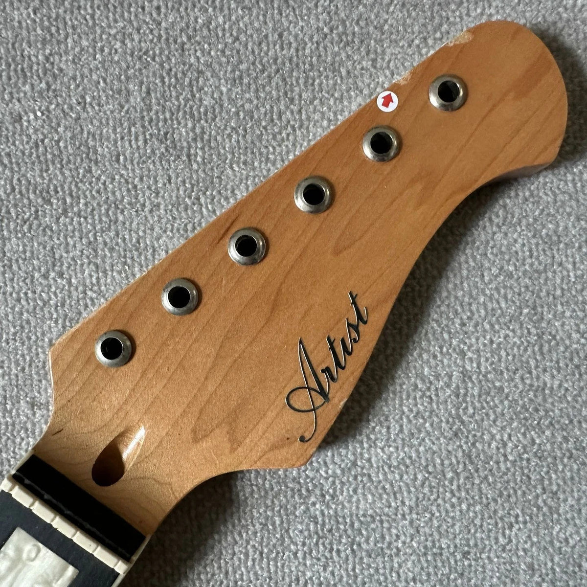 Guitar Neck, 22 Frets, Maple and Rosewood