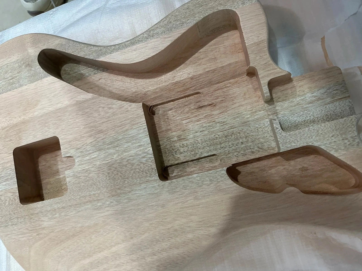 Left Handed Mahogany Wood Guitar Body Fit Jazzmaster Guitars