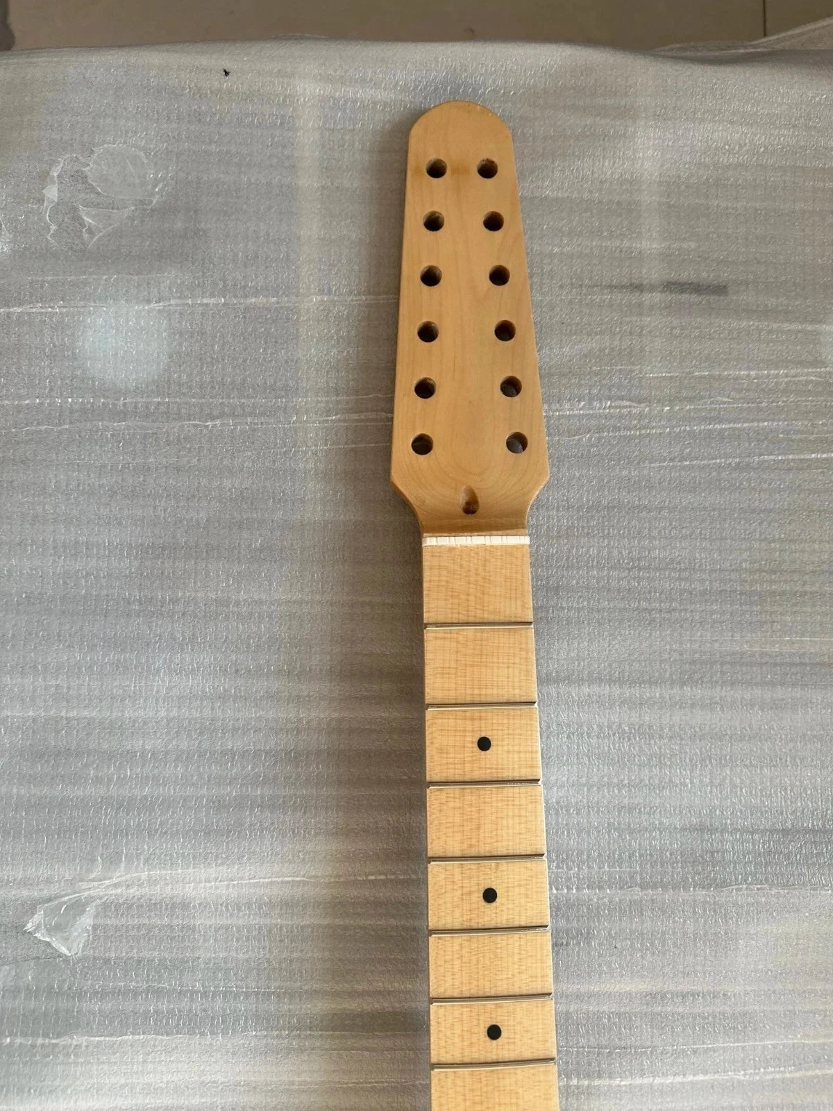 1 Set DIY Project 12 String Guitar, Paulownia Wood Body with Maple Neck Fit TL