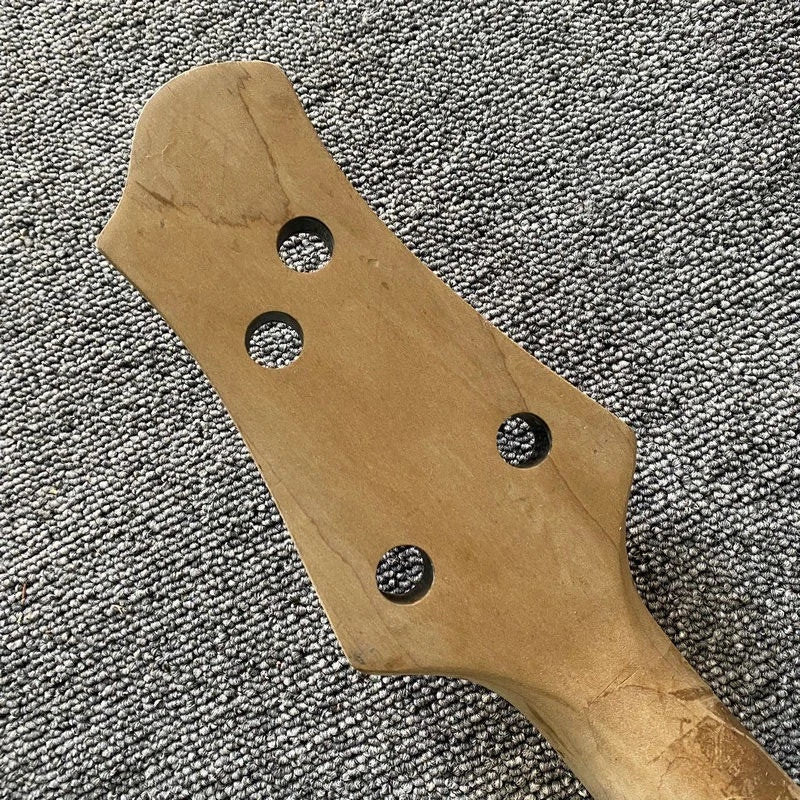 Maple Wood 4 String Bass Neck, Rosewood Fretboard 24 Frets