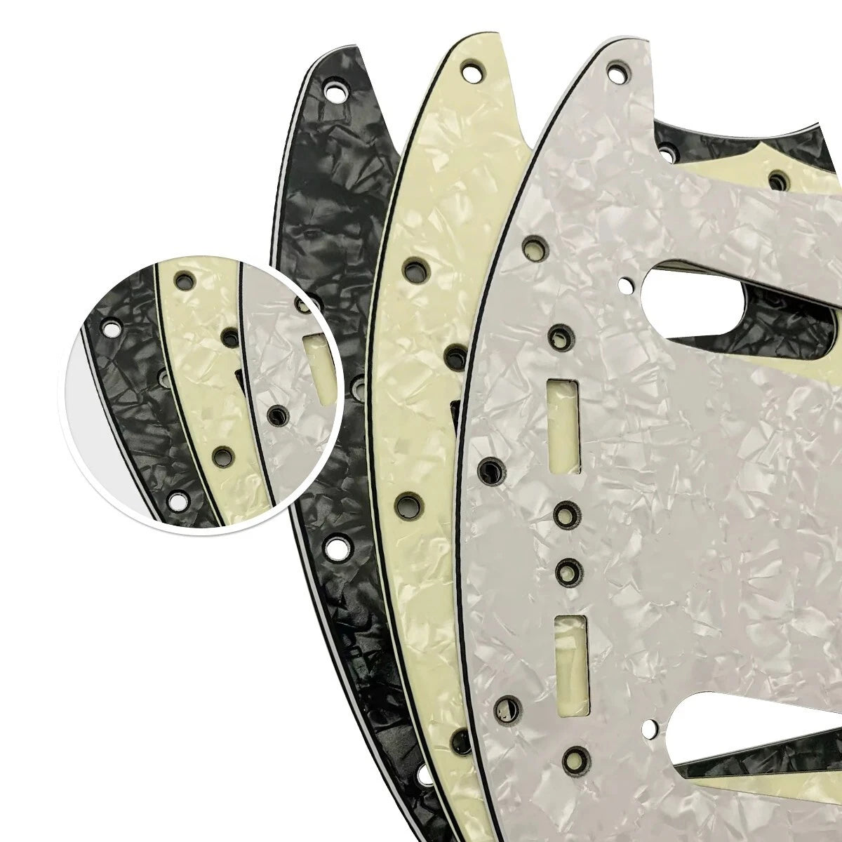 Guitar Scratch Plate Pickguard Fit Mustang Guitars SS