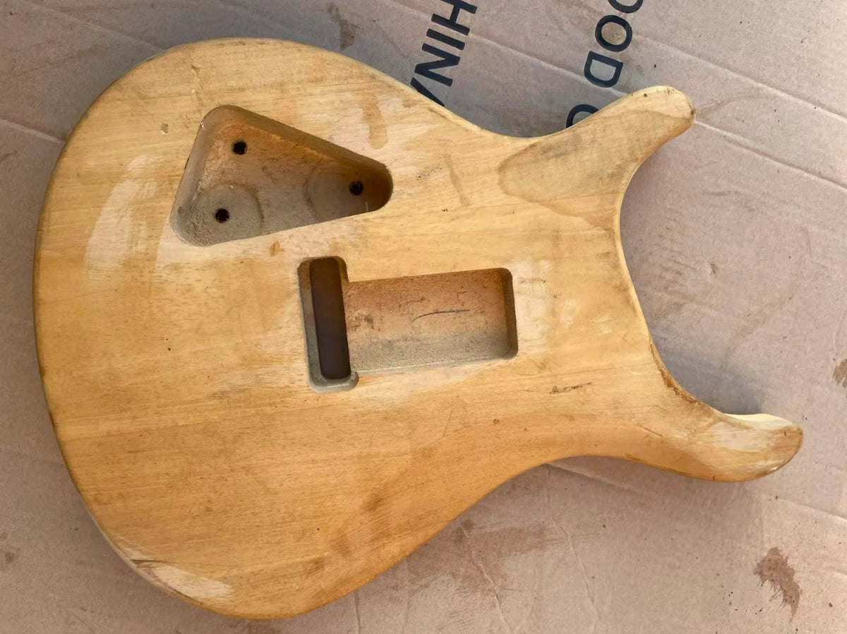 Quilted Maple Top HH Guitar Body Fit PRS DIY Project