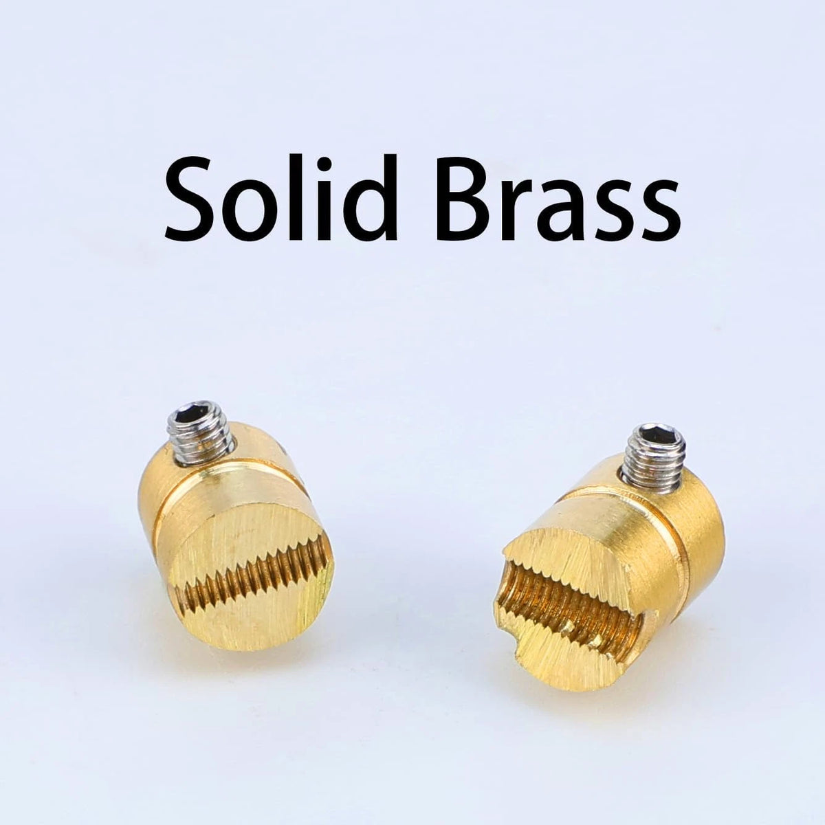 3pcs Brass Guitar Ashtray Bridge Saddles Fit Telecaster Tele