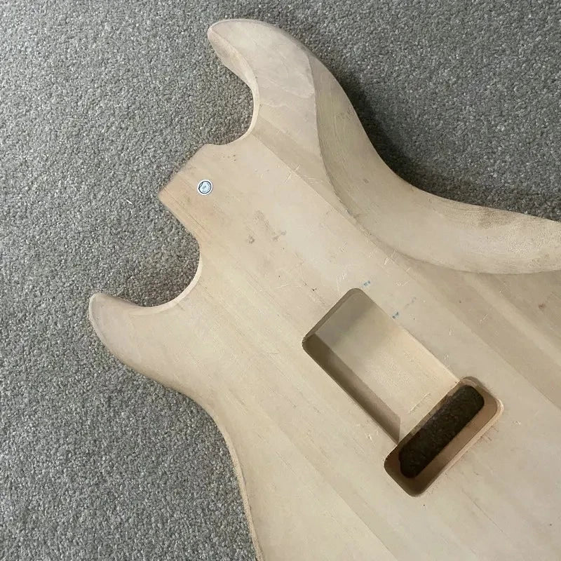 Tiger Maple Top Basswood Guitar Body Fit Strat ST