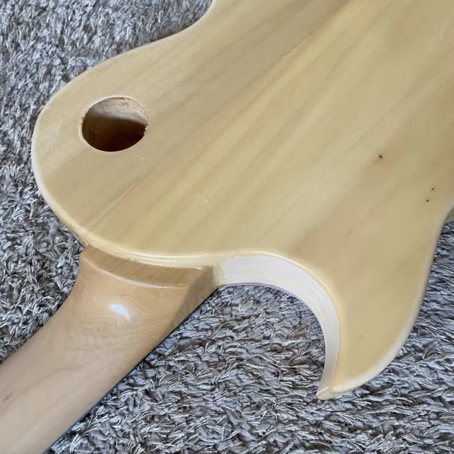 Harley Benton Solid Basswood Body, Maple Neck, Rosewood Fretboard Fit Les Paul