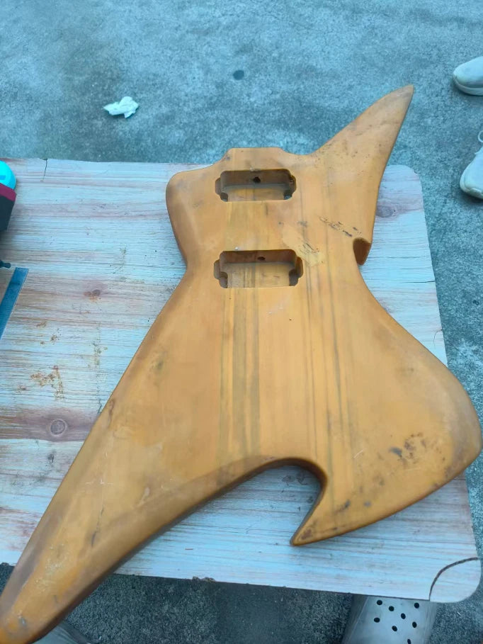 Custom Shaped HH Electric Guitar DIY Project Body