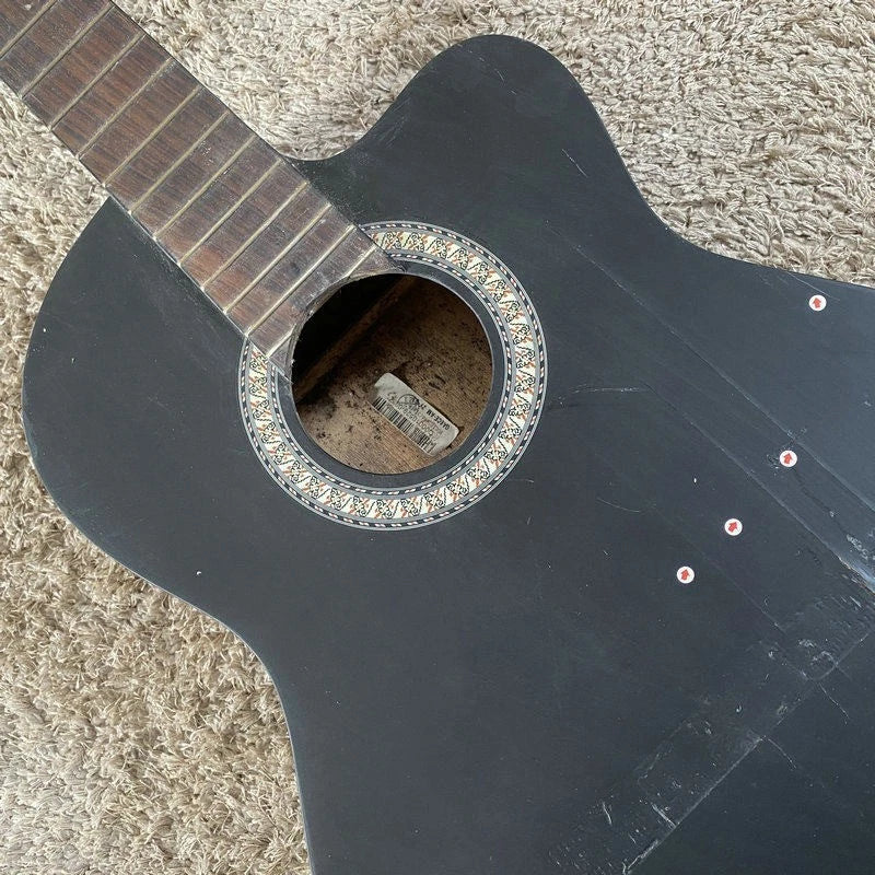 Classical Guitar Project in Natural, Spruce and Maple Body, Rosewood