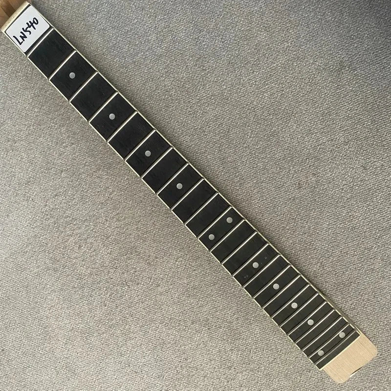 Maple Wood Guitar Neck, 24 Frets Rosewood Fretboard DIY Project
