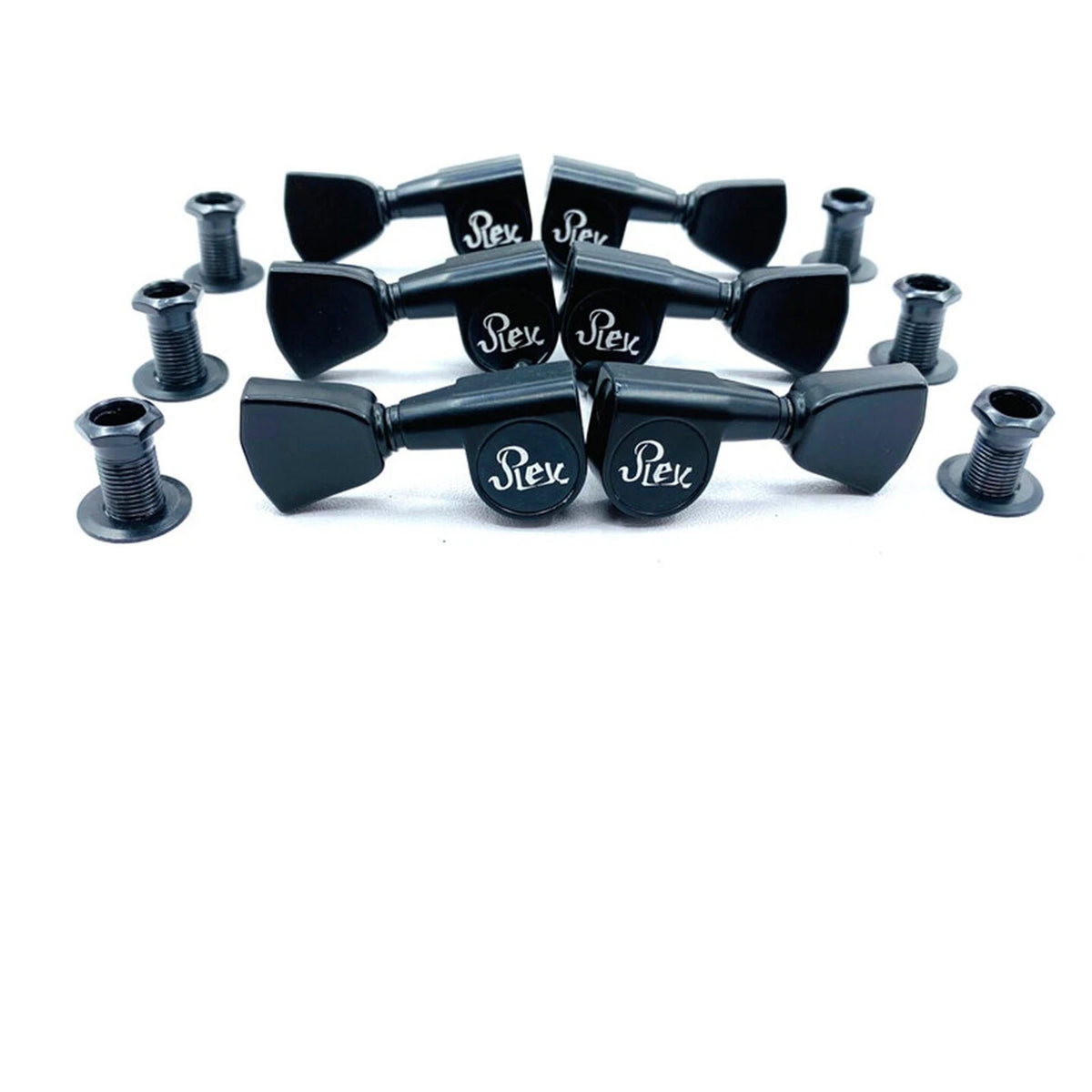 Black 3R3L Guitar Machine Heads Tuning Pegs Keys