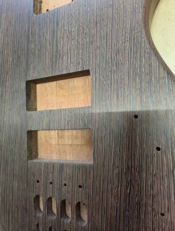 Rosewood Top 4 String Bass Mahogany Body DIY Project
