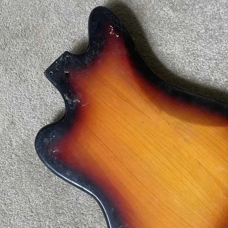 Sunburst Guitar DIY Project Alder Wood Body Fit Jazzmaster