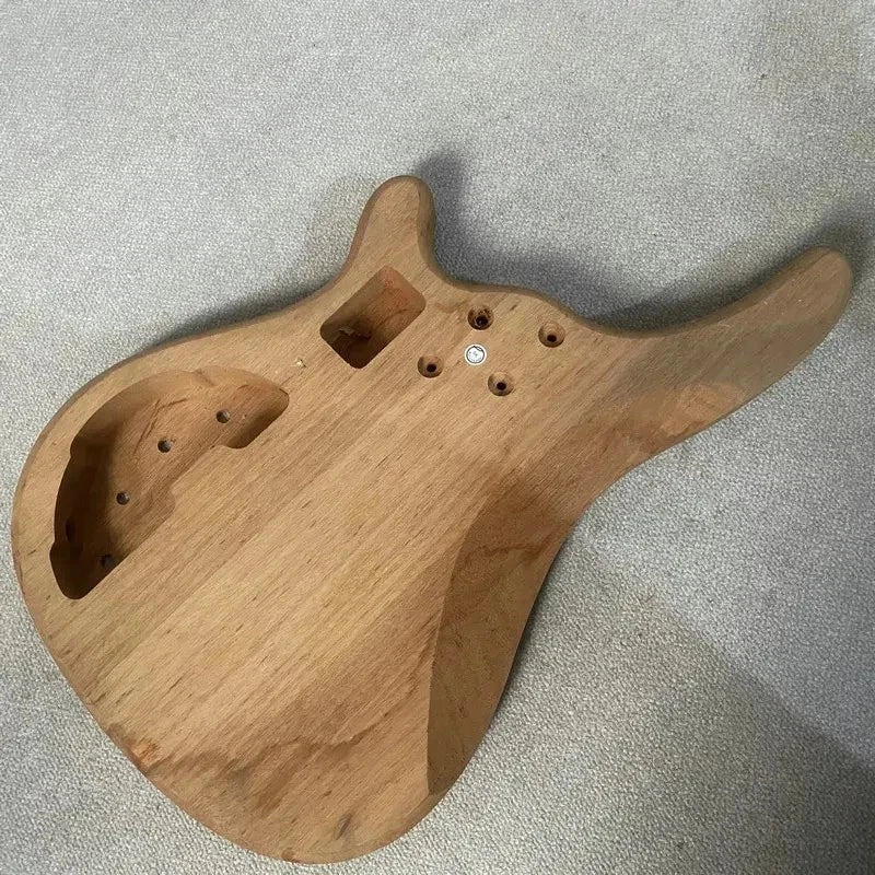 Unfinished Okoume Wood 5 String Bass Body