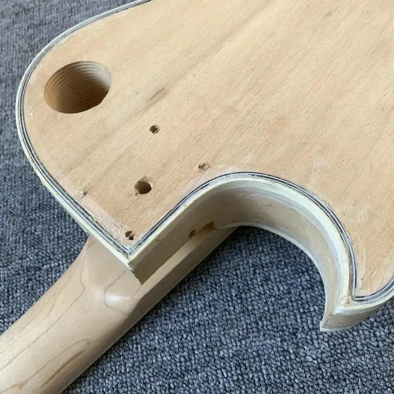 Tiger Maple Top Guitar Basswood Body with Maple Neck
