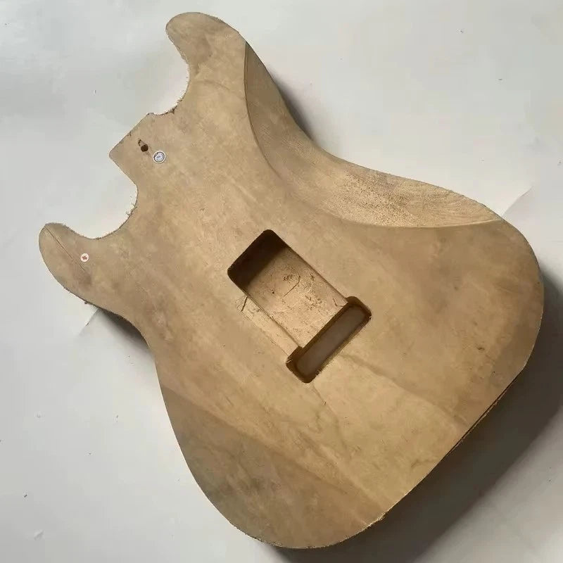 Poplar Guitar Body, SSH Routing, Tremolo Preparation, Damaged Finish Fit ST