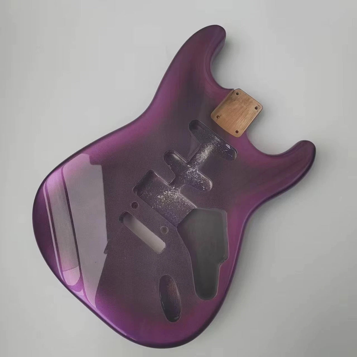 Purple Alder Wood Guitar Body Fit Strat