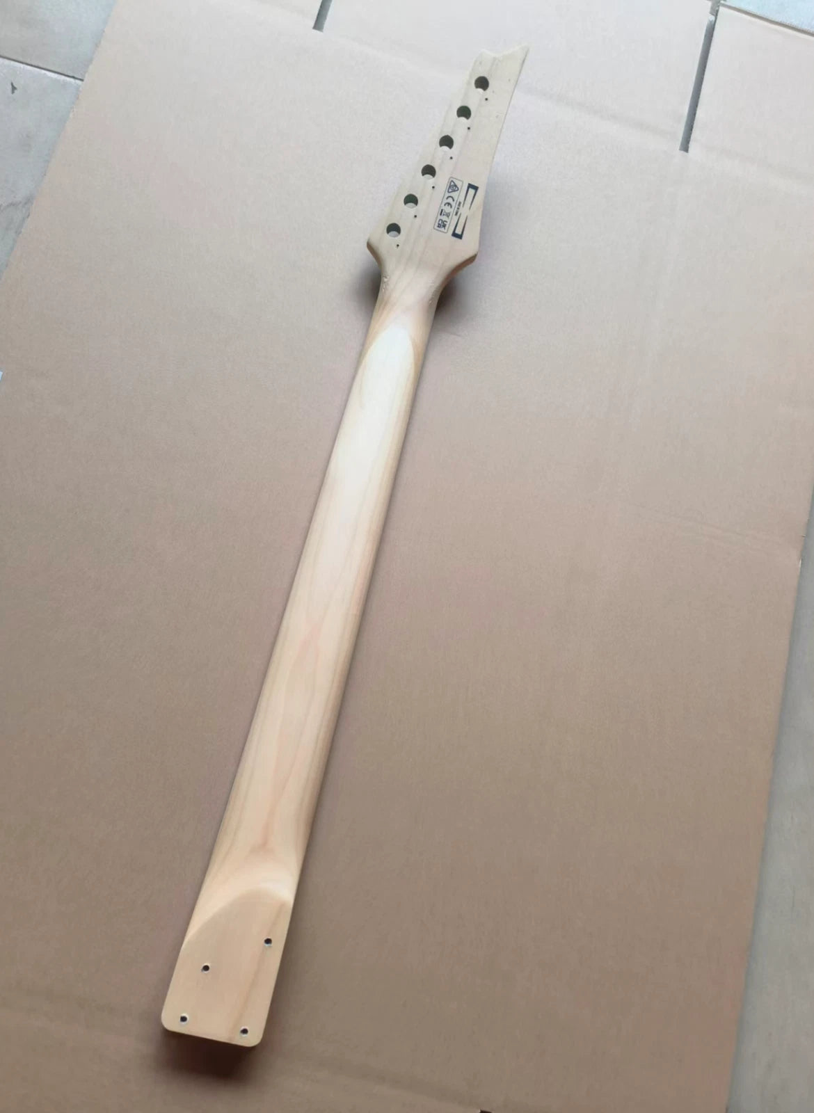 Ibanez Blue Guitar Maple Wood Neck, Rosewood FIngerboard, Reversed Headstock