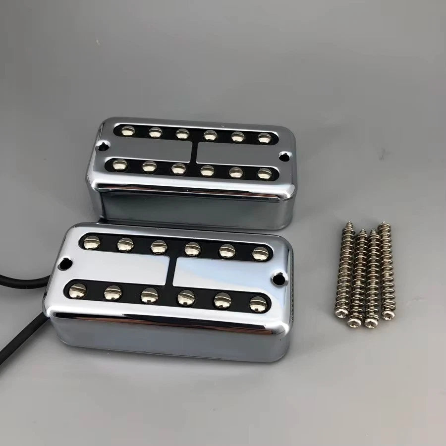 Chrome FilterTron Mountingless Guitar Pickups Set