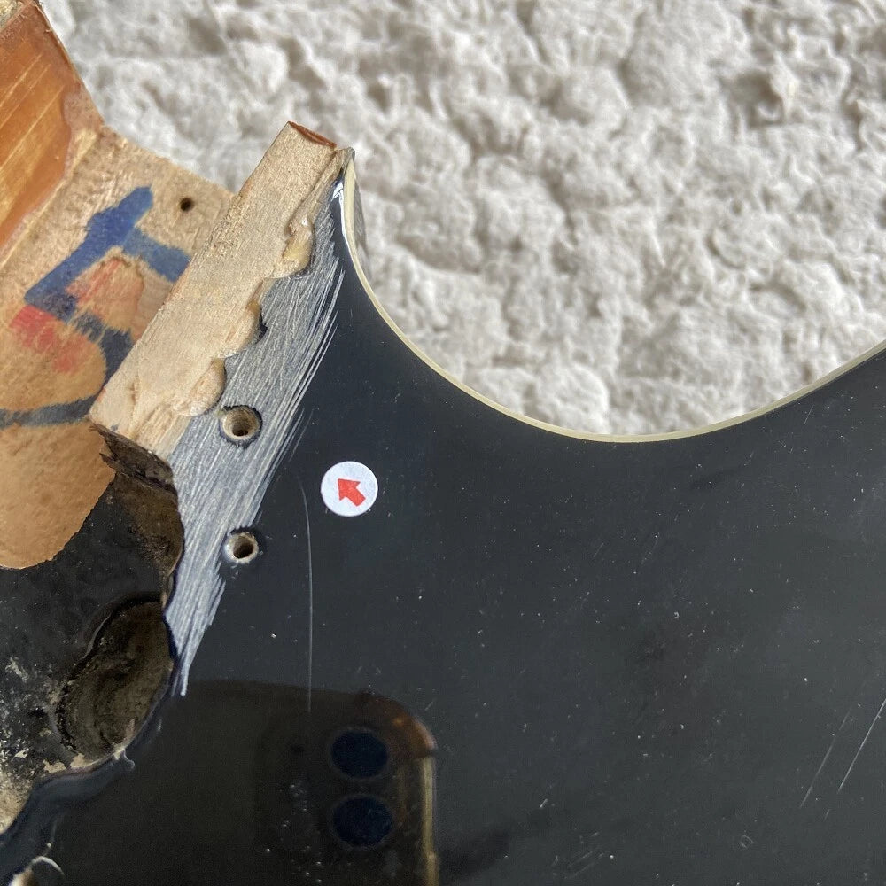 Custom Black JD Jazz Guitar Semi Hollow Body DIY Project