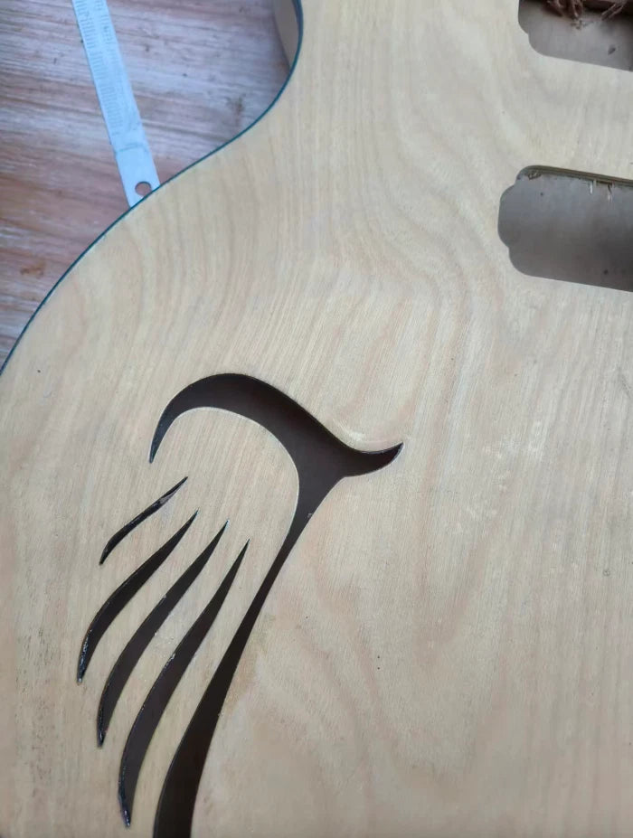 HH Hollow Body Jazz Guitar Body DIY Project