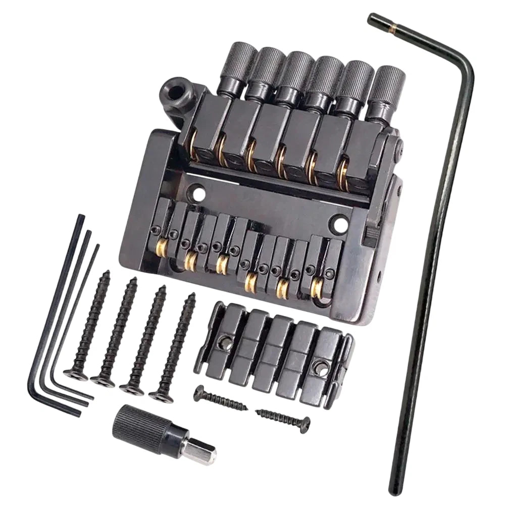 1 Set Black Headless Bridge Tremolo Fit Steinberger,Ki<wbr/>esel,Strandber<wbr/>g ,Cort