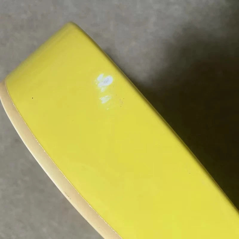 Yellow HSH Guitar Body, Solid Basswood