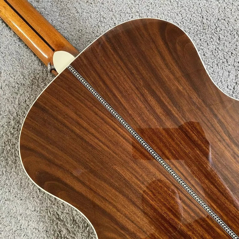 36-Inch OM All-Solid Spruce &amp; Santos Rosewood Guitar