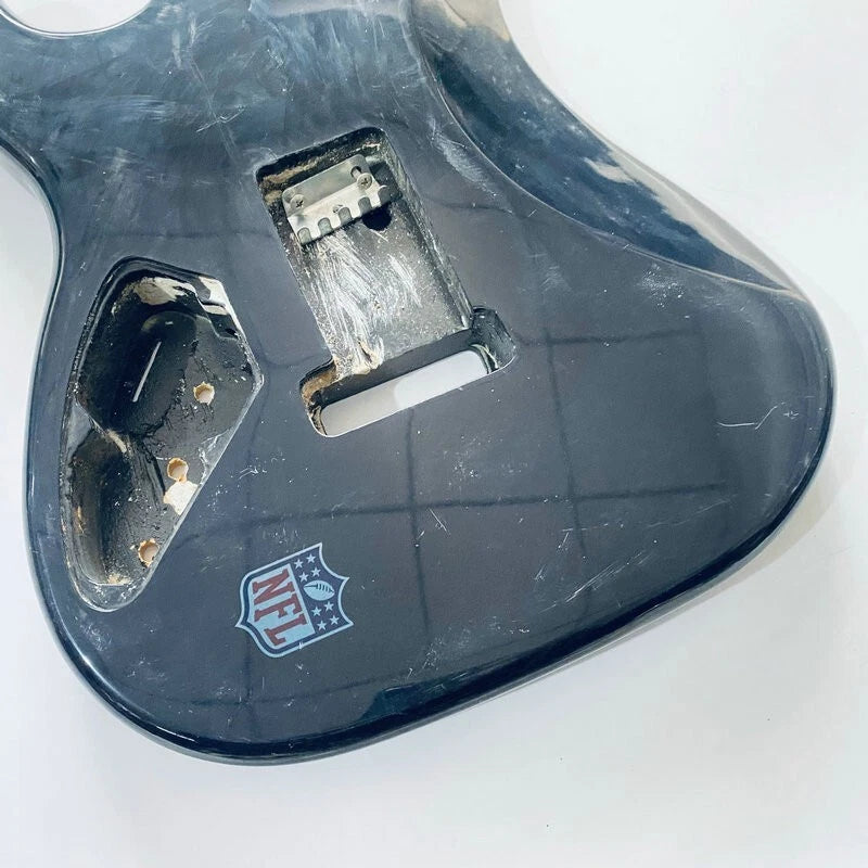 Custom DIY Project Houston Texans Guitar HSS Basswood Body