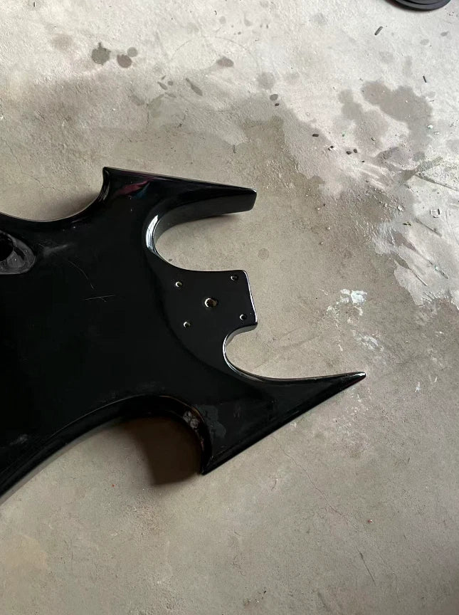 Black DIY Glossy Finish Guitar HH Body Fit Beast Project
