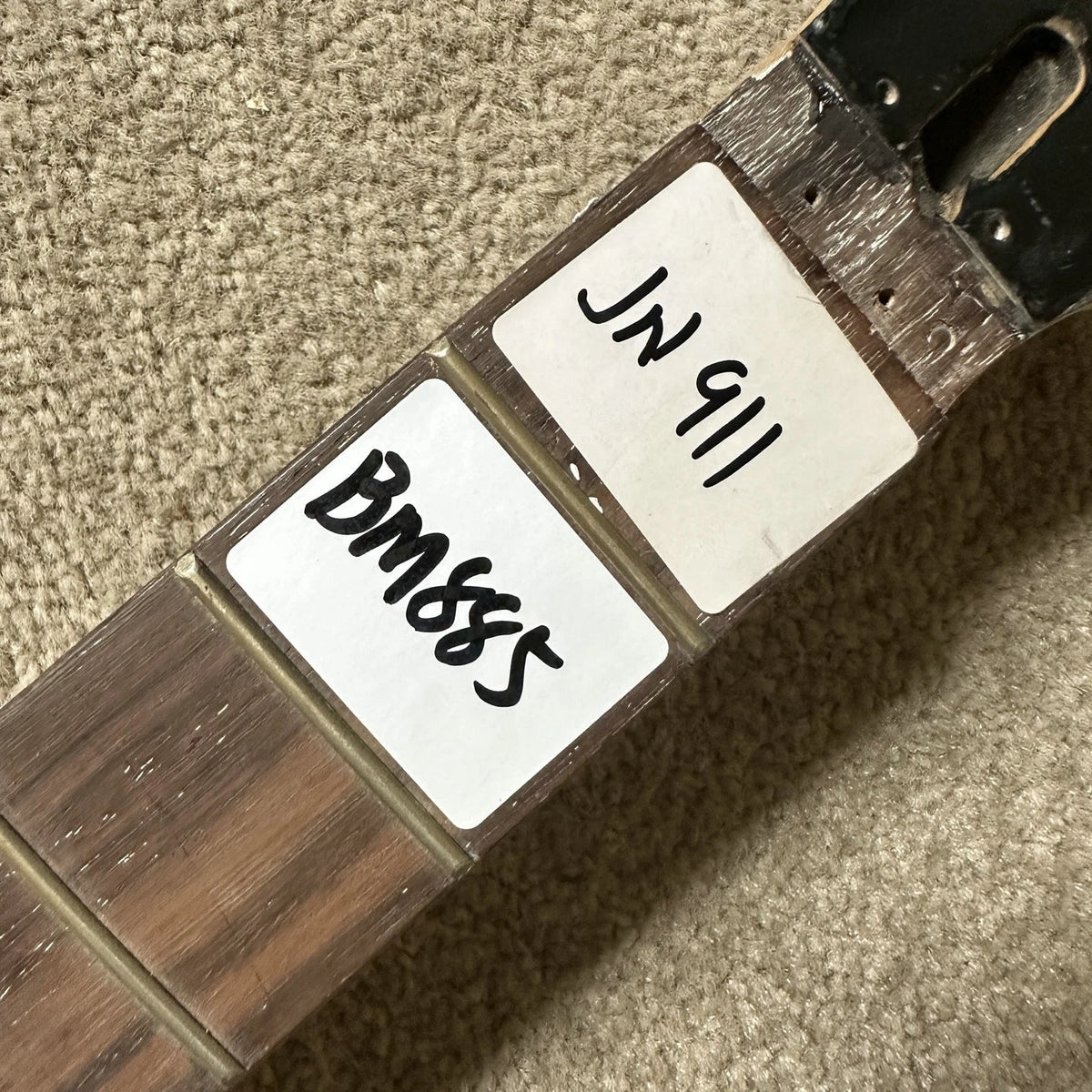 Reversed Head Guitar Maple Wood Neck, 24 Frets Rosewood Fingerboard