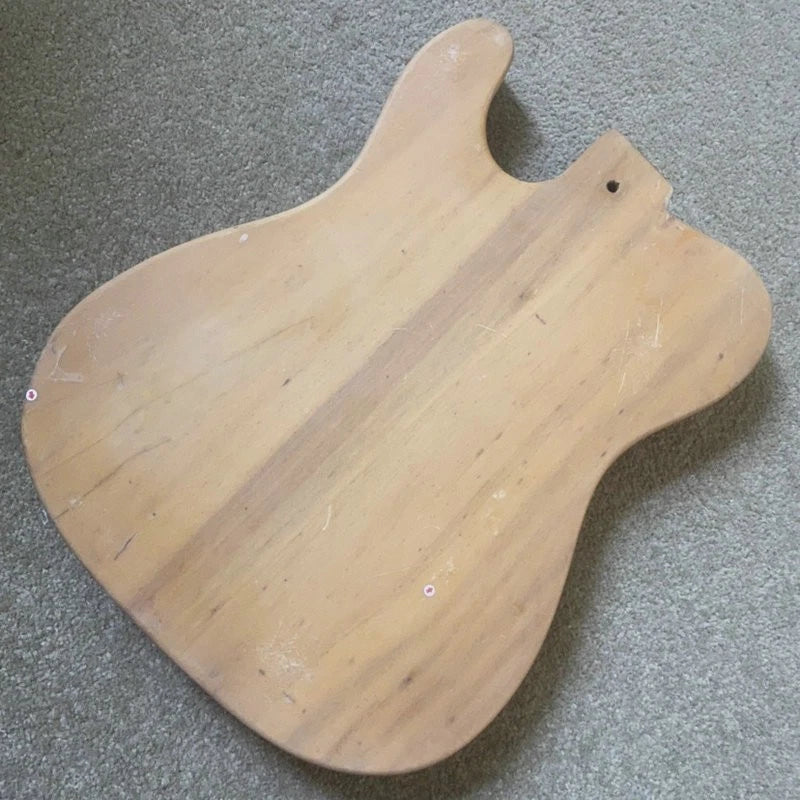 Guitar Body Natural Solid Wood DIY Project Fit TL