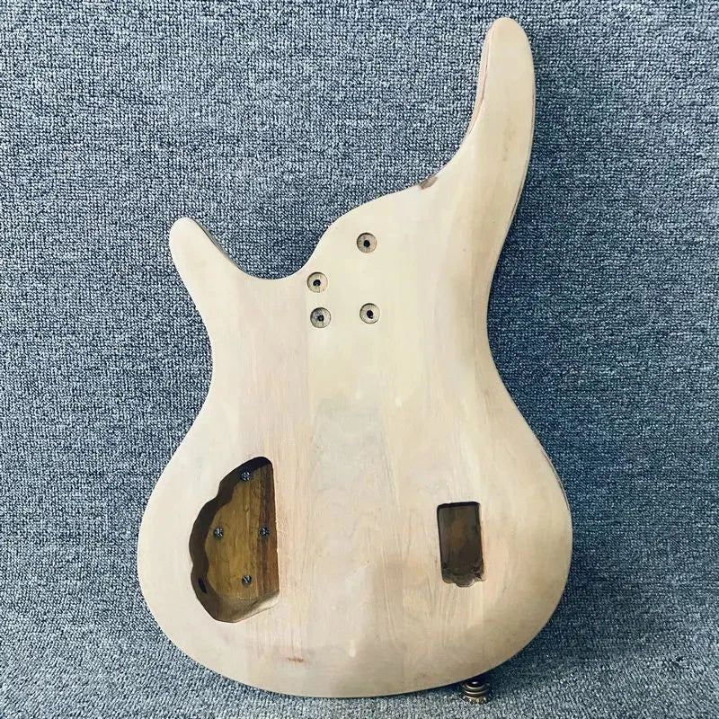 Unfinished Active Bass Body for 4 or 5 String DIY Project