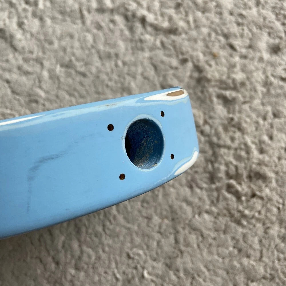 Light Blue Mini Guitar Single Cutaway Body DIY Project