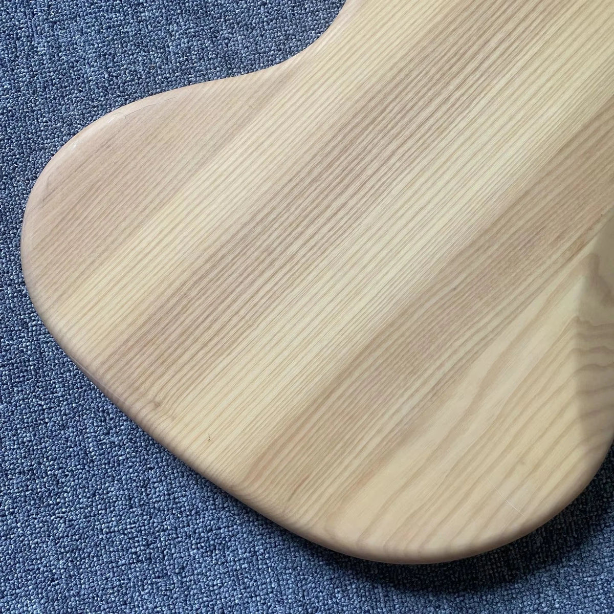 Jazz Bass Body Solid Ash Wood Right Hand Natural Color