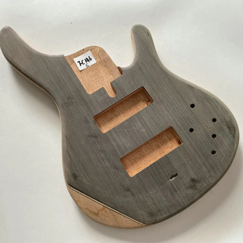 Rosewood Top 6 String Bass Mahogany Body DIY Project