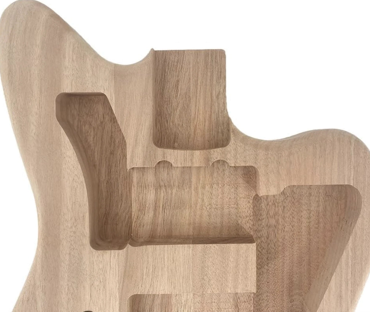 Mahogany Wood Guitar Body Fit Jazzmaster Guitars DIY