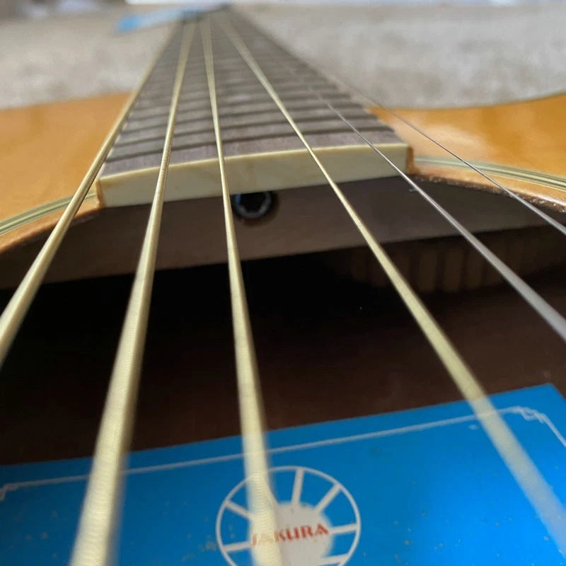 Sakura Spruce Top Acoustic Guitar, Mahogany Neck, Rosewood Fingerboard