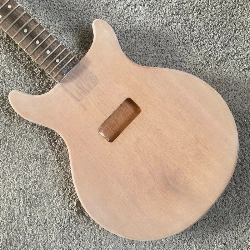 DIY Project Guitar Mahogany Body and Neck, Rosewood Fingerboard