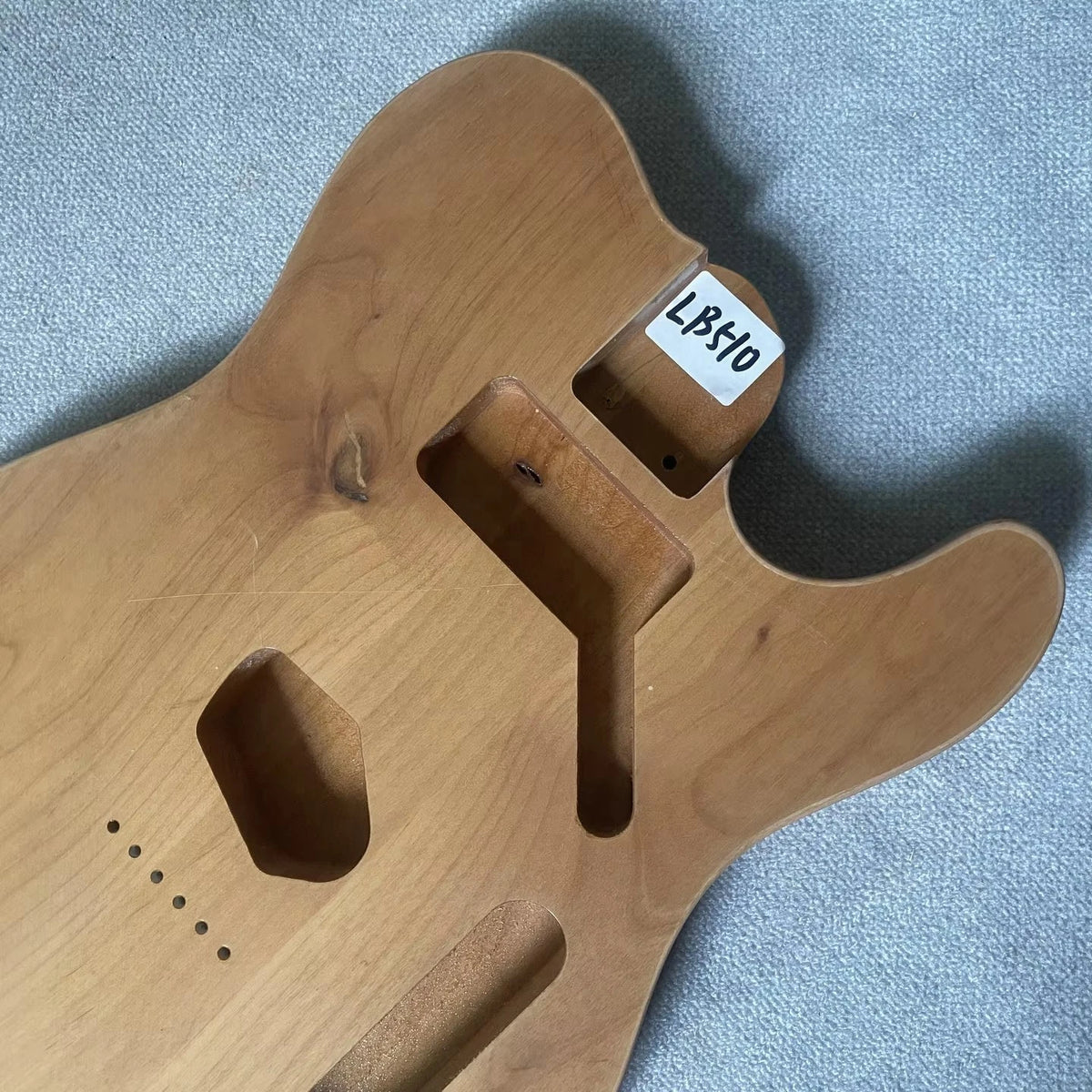Natural Guitar Body, String Through Fit TL