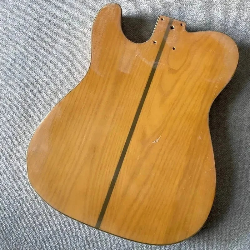 Ash Wood Guitar Body with Maple Top Fit Tele