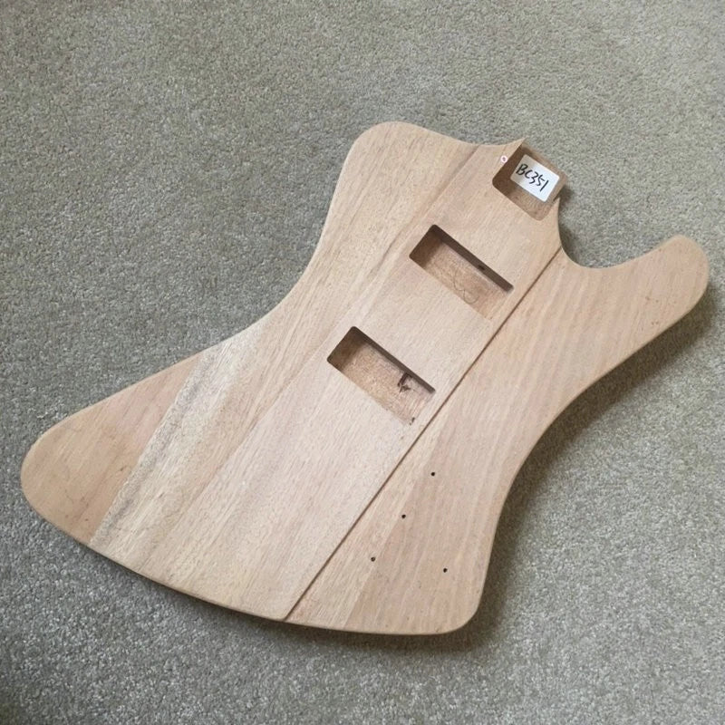 Mahogany Wood DIY Project Bass Guitar Body