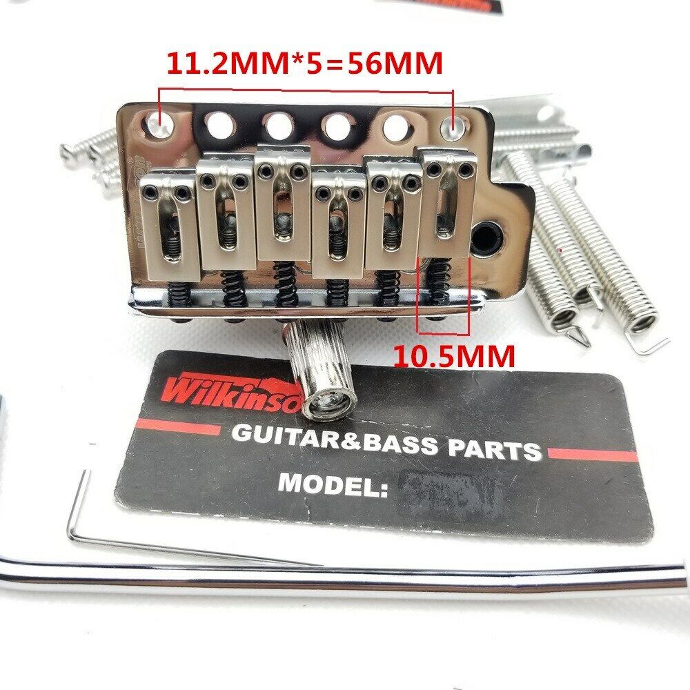 Electric Guitar Bridge Wilkinson Tremolo Bridge System For ST Spacings 10.5mm