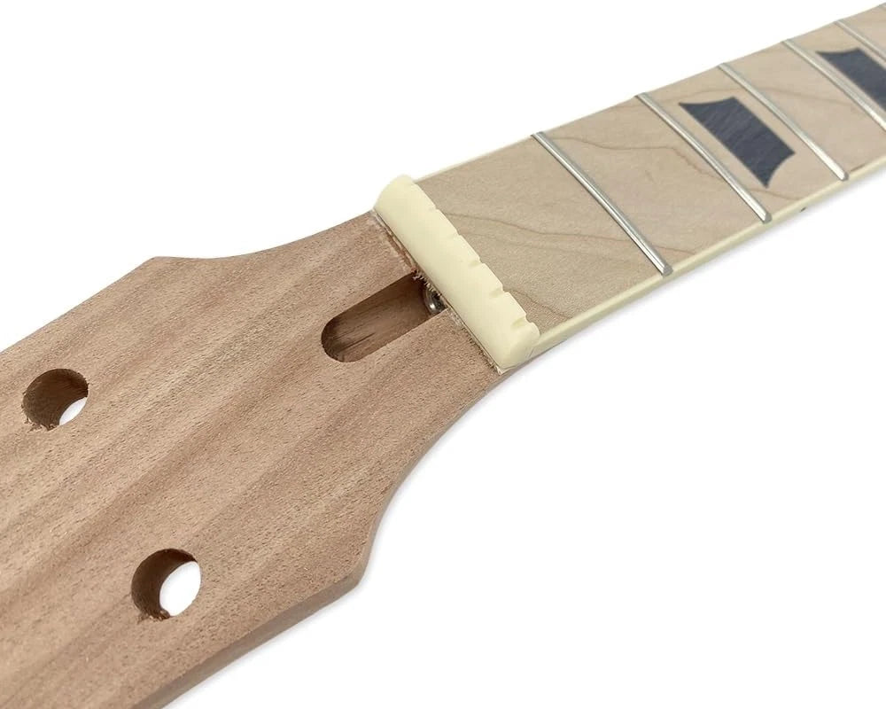 Mahogany Wood Bolt On Guitar Neck, 22 Frets Fingerboard Fit LP SG