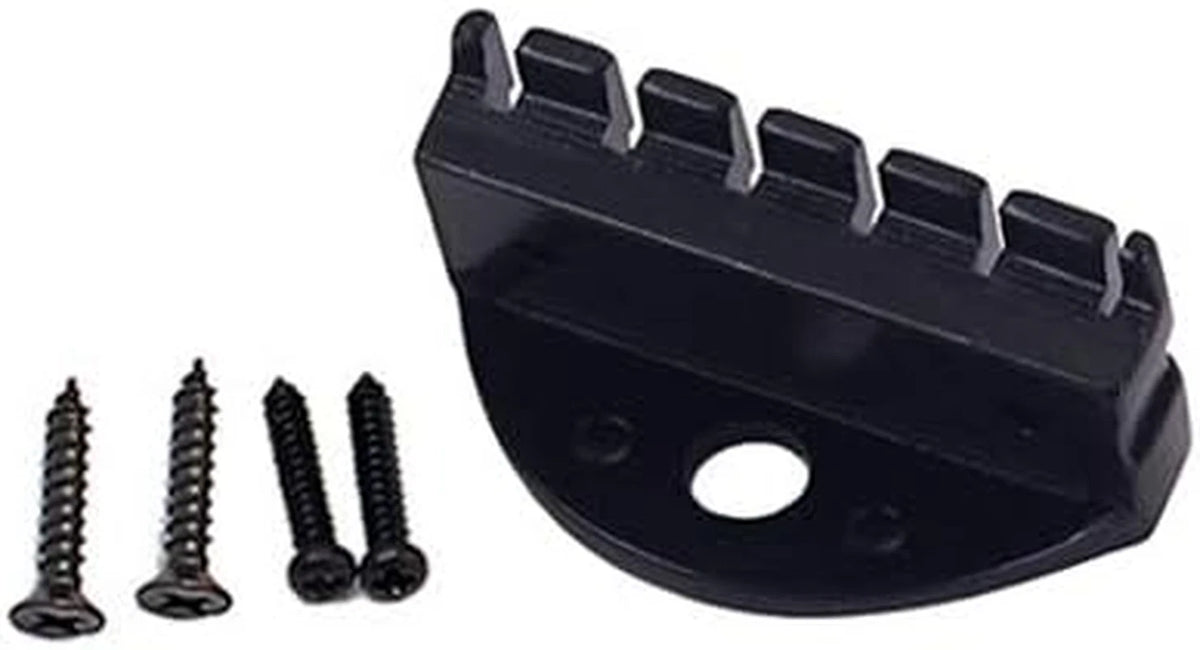 Black 6 String Headdless Guitar Locking Nut Fit Kiesel,Strandb<wbr/>erg,Steinberge<wbr/>r